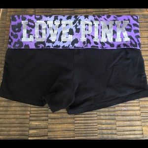 Vintage VS pink spandex shorts